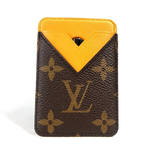 LOUIS VUITTON M12853 Monogram Porte Cult-Magnet magsafe card holder Card Case - Picture 1 of 14